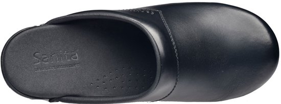 Sanita | Sonja PU Mule Clog | Original Handmade Flexible Leather Clog for Women | Anatomical shaped footbed with soft foam | Zilver | 36 EU Sanita | Sonja PU Mule Clog | Original Handmade Flexible Leather Clog for Women | Anatomical shaped footbed with soft foam | Zilver | 36 EU