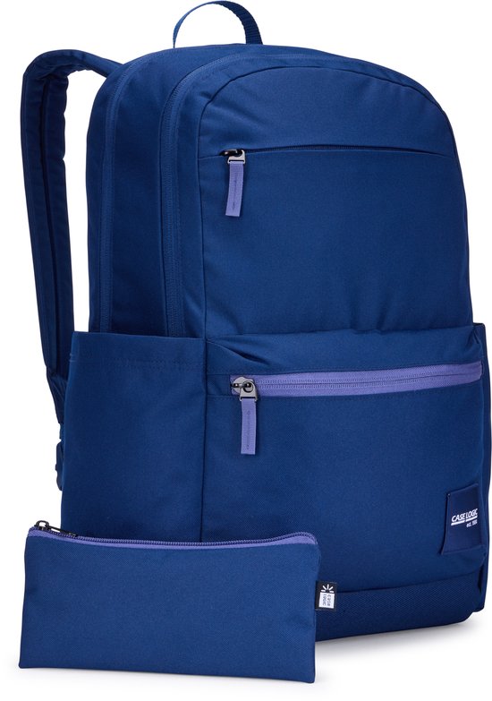Case Logic Campus Uplink Recycled Backpack 26L navy blue | bol