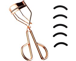 foto van Hydure Wimperkruller - Incl. 5 Pads - Voor een Langdurige Krul - Rosé Goud