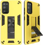Wicked Narwal | Stand Hardcase Backcover voor Samsung Samsung Galaxy S20 FE Geel