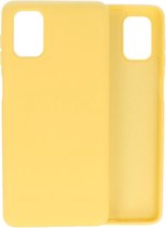 Wicked Narwal | Fashion Color TPU Hoesje Samsung Samsung Galaxy M51 Geel