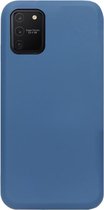 - ADEL Premium Siliconen Back Cover Softcase Hoesje Geschikt voor Samsung Galaxy S10 Lite - Blauw