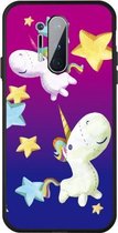 Voor OnePlus 8 Pro Pattern Printing Embossment TPU Mobile Case (Pegasus)
