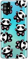 Voor Galaxy S20 Lucency Painted TPU beschermhoes (Panda)
