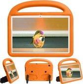 Voor Huawei MediaPad T5 10.1 inch Sparrow Style EVA Materiaal Kinderen Schokbestendige Behuizing Shell (Oranje)