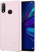 DUX DUCIS Skin Lite Series Ultradunne schokbestendige PU-hoes voor Huawei P Smart (2019) (roze)