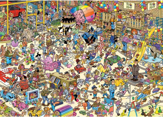 Jan van Haasteren De Speelgoedwinkel puzzel - 1000 stukjes