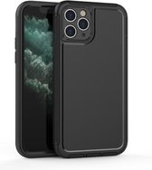 360 All-inclusive schokbestendig nauwkeurig gat PC + TPU beschermhoes voor iPhone 11 (zwart)