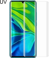 Voor Xiaomi Mi CC9 Pro UV Liquid Curved Full Glue Tempered Glass Film