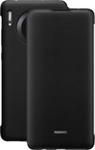 Voor Huawei Mate 30 Originele Huawei schokbestendige horizontale lederen flip-hoes met kaartsleuven en portemonnee (zwart)