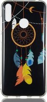 Feather Wind Chime Pattern Noctilucent TPU Soft Case voor Huawei Enjoy 9