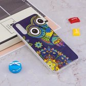 Voor Huawei P20 Pro Noctilucent TPU Soft Back Case Protective Cove