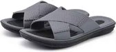 Casual mode strand sandalen pantoffels voor mannen (kleur: grijs maat: 44)