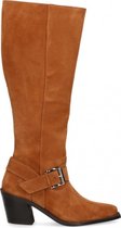 Van Dalen  - Hoge Laars Western Suede - Cognac - 38