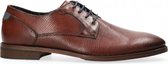 Van Dalen  - Geklede Veterschoen - Cognac - 44