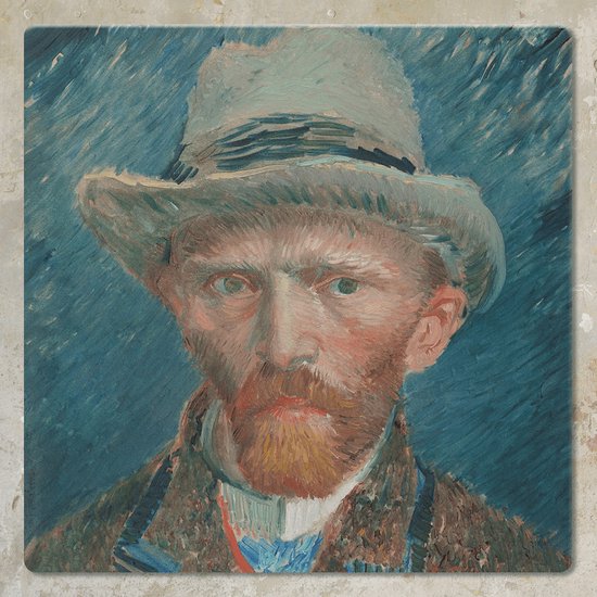 Tegeltje Zelfportret – Vincent van Gogh