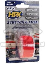Stretch & Fuse zelfvulkaniserende tape - rood 25mm x 3m