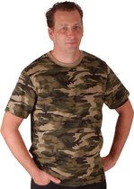 T-shirt camouflage licht- S
