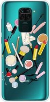 Voor Xiaomi Redmi Note 9 schokbestendig geverfd transparant TPU beschermhoes (cosmetisch)