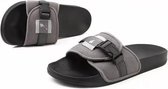 Stel mode comfortabele en zachte slippers (kleur: grijs maat: 41)