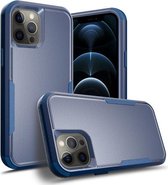 TPU + pc schokbestendige beschermhoes voor iPhone 12 Pro Max (koningsblauw)