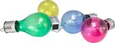 Solar Hanglamp (4 stuks) - 'Gloeilamp' Kleur - LED - 7.5cm