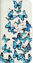 Xiaomi Mi Note 10 Lite Hoesje - Mobigear - Design Serie - Kunstlederen Bookcase - Butterfly - Hoesje Geschikt Voor Xiaomi Mi Note 10 Lite