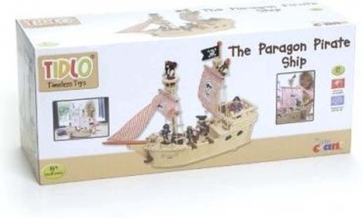 Bigjigs Toys The Paragon Pirate Ship | bol.com