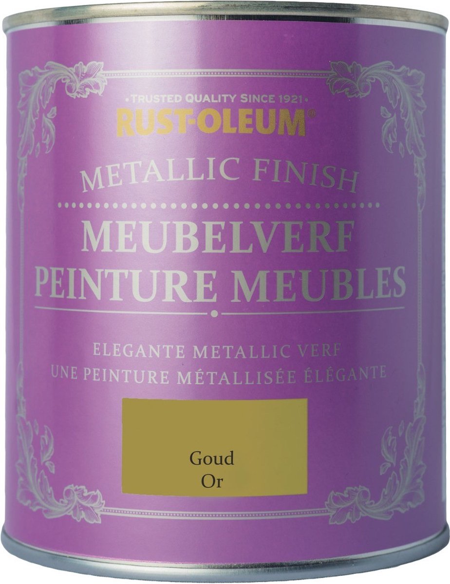 Rust-Oleum Peinture pour Meubles Or Métallisé 750ml | bol.com