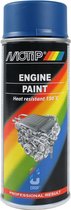 Motip engine paint / motorblokken lak blauw (04094) - 400 ml.