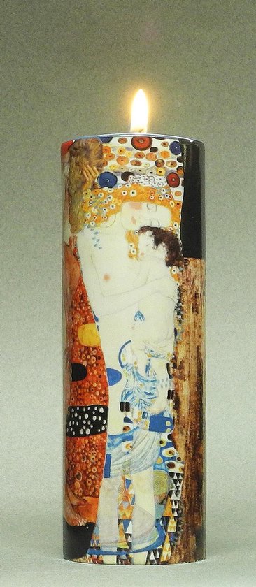 Thee licht houder Klimt, 3 Ages of Woman