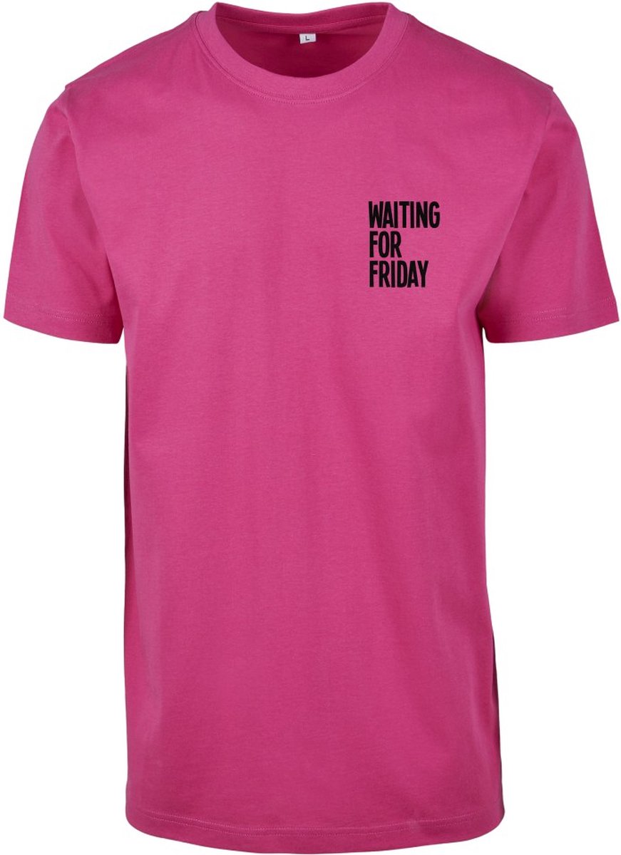 Mister Tee Waiting For Friday Dames T-shirt S Groen