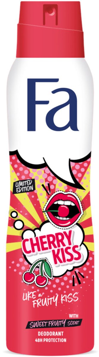 Goedkoopste Fa - Deodorant - Spray - Cherry Kiss - 150ml
