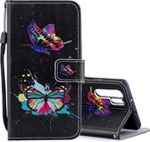 Huawei P30 Pro Hoesje - Mobigear - Design Serie - Kunstlederen Bookcase - Butterfly - Hoesje Geschikt Voor Huawei P30 Pro
