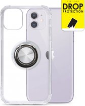 Apple iPhone 11 Hoesje - My Style - Protective Flex Ring Serie - TPU Backcover - Transparant - Hoesje Geschikt Voor Apple iPhone 11