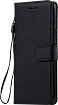 Sony Xperia 10 II Hoesje - Mobigear - Premium Serie - Kunstlederen Bookcase - Zwart - Hoesje Geschikt Voor Sony Xperia 10 II