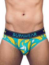 Supawear | Sprint Brief Bananas - Maat L | Heren Slip | Mannen Ondergoed