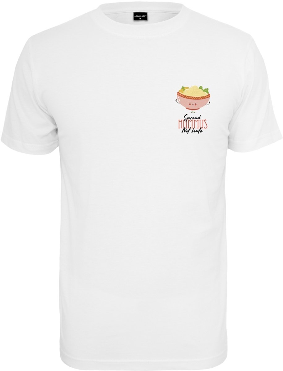 Mister Tee Spread Hummus Dames T-shirt S Wit