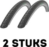 Fietsband - Buitenband - Set van 2 - Road Cruiser 16 x 1.75 (47-305) zwart