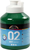 A-Color acrylverf, 500 ml, donkergroen