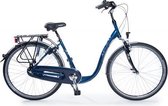 Aldo 28 inch lage instap fiets comfort alu 3v vrijloop blauw