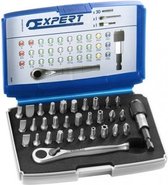 EXPERTbyFacom - E131702 koffer met bits 1/4, bithouder & ratel - 2021 model