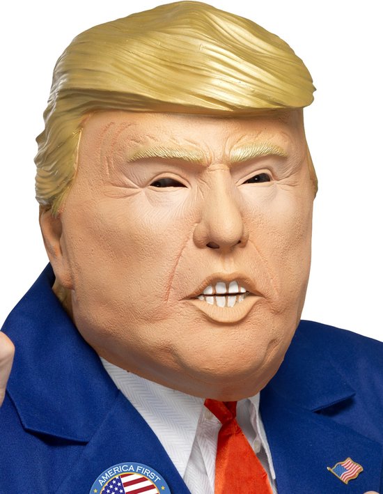 Carnaval verkleed Donald Trump masker - latex - volwassenen