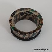 16mm single flared tunnel legerstyle