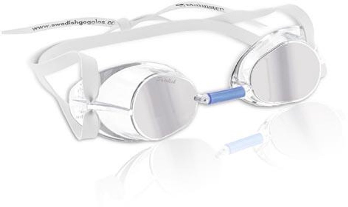 Malmsten Zwembril - Jewel Collection - Unisex - Wit/zilver - One-size