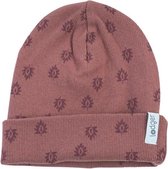 Lodger katoenen mutsje Beanie Nomad Rib Rosewood