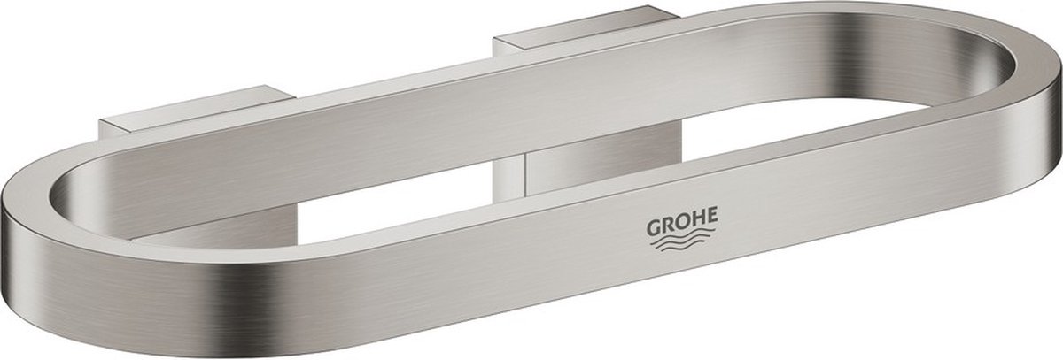 GROHE Selection Handdoekring Of Houder Voor Zeepschaal En Douchetray - Supersteel (RVS look) - 41035DC0