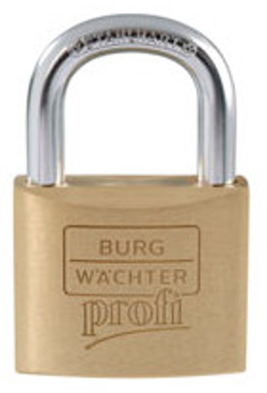 Cadenas à cylindre BURG WÄCHTER 116 Profi, fermeture individuelle, 30 mm, 50 mm