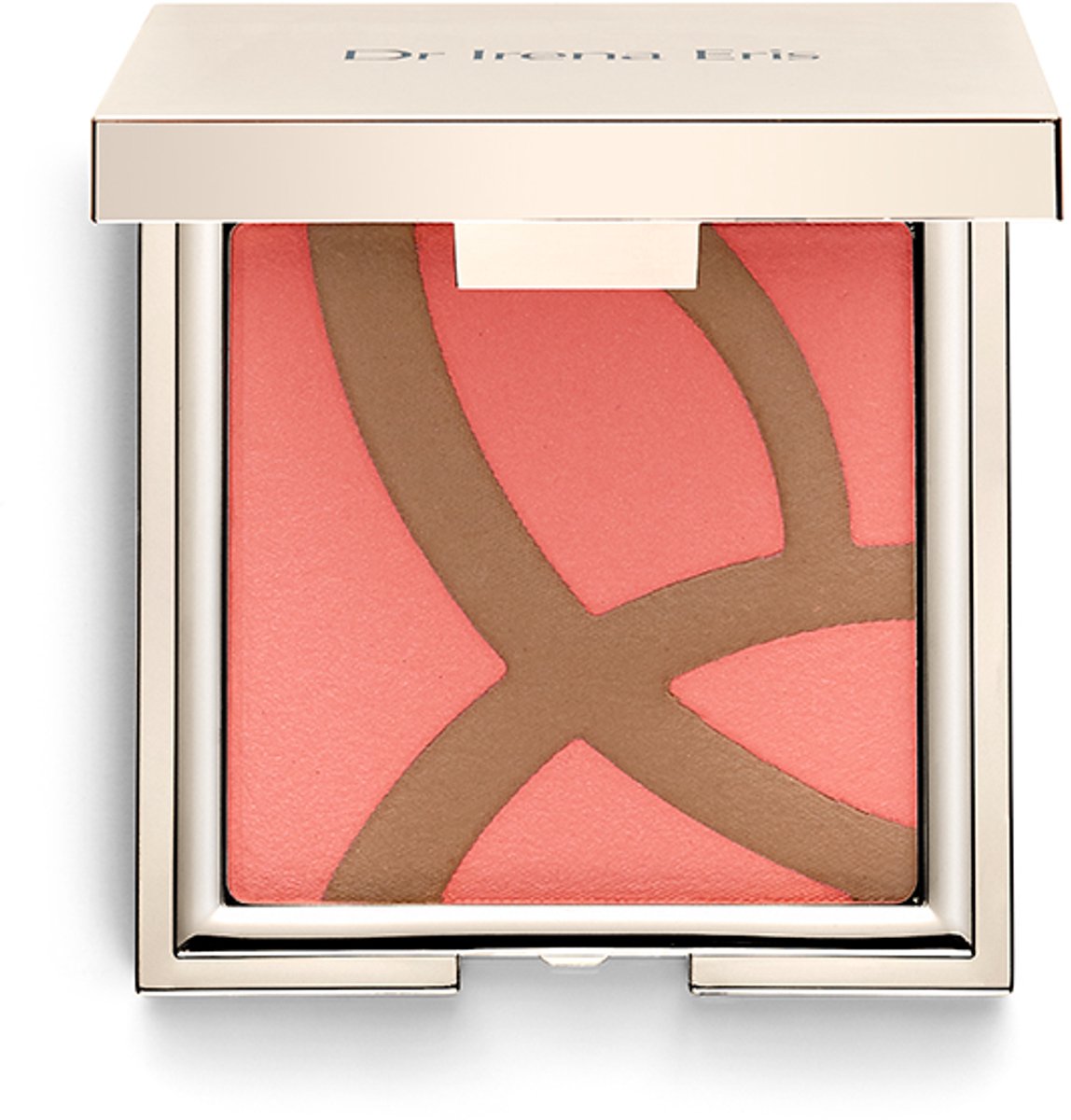 Dr Irena Eris Skintone Enhancing Powder Blush - Kleur 02 Peach Island - Zijdezachte Blush Met Duo-Kleur Effect Voor Natuurlijke En Stralende Glow - Voor Een Frisse, Jeugdige En Egale Teint - Langhoudende Pressed Powder Blush