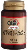 Obire Chitosan Te Rojo Te Verde C 100 Caps